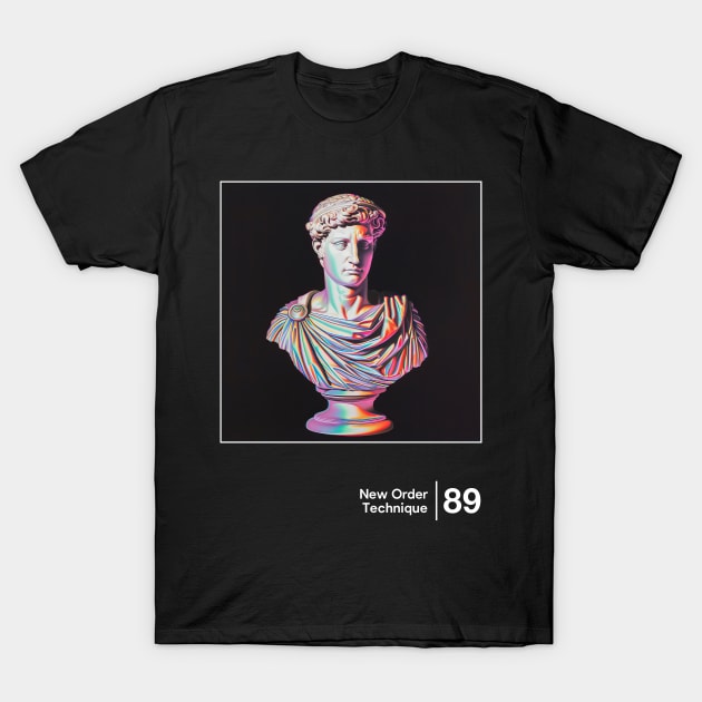 Technique / Minimal Style Graphic Artwork Design T-Shirt by saudade